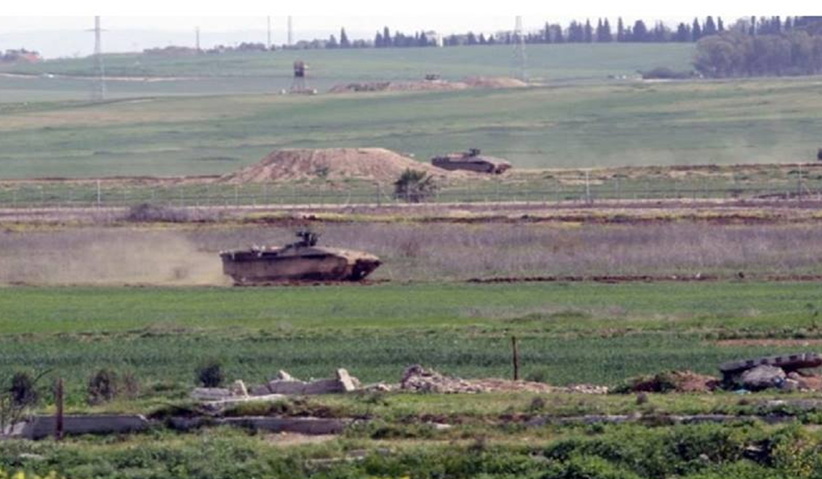 Israeli Military Vehicles Penetrate into Palestinian Agricultural Lands